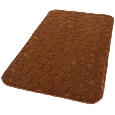 Domoletti, Badteppich, BATH MAT MA3204G 50X80CM BROWN (80 x 50 cm) Domoletti, Badteppich, BATH MAT MA3204G 50X80CM BROWN (80 x 50 cm)