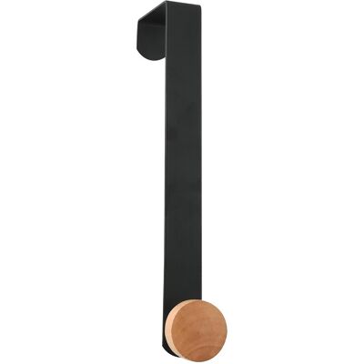 Steinbach, Handtuchhalter + Handtuchhaken, Naya Matt-Schwarz aus Holz 1 Haken Steinbach, Handtuchhalter + Handtuchhaken, Naya Matt-Schwarz aus Holz 1 Haken
