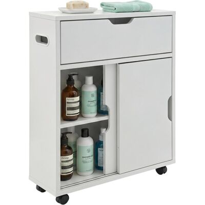 Relaxdays, Badezimmerregal, Nischenschrank (17 x 52 x 67 cm) Relaxdays, Badezimmerregal, Nischenschrank (17 x 52 x 67 cm)