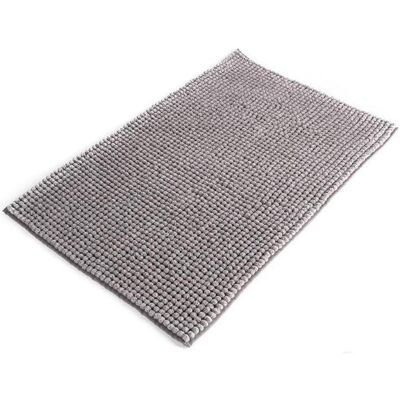 Domoletti, Badteppich, BATH MAT MA3489C 50X80CM CHENILLE SILVER (80 x 50 cm) Domoletti, Badteppich, BATH MAT MA3489C 50X80CM CHENILLE SILVER (80 x 50 cm)