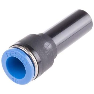 Festo, Rohrverbindungstechnik, Pneumatic Push-in Connector 12mm to 10mm Festo, Rohrverbindungstechnik, Pneumatic Push-in Connector 12mm to 10mm