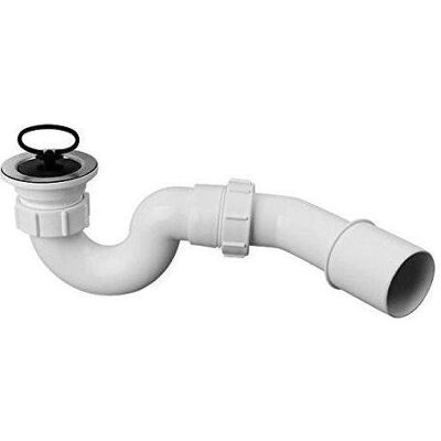 McAlpine, Siphon, Siphon Siphon für Duschwanne mit Sieb und Gummistopfen 52mm Chrom (HC25-POL) (Ablaufgarnitur) McAlpine, Siphon, Siphon Siphon für Duschwanne mit Sieb und Gummistopfen 52mm Chrom (HC25-POL) (Ablaufgarnitur)