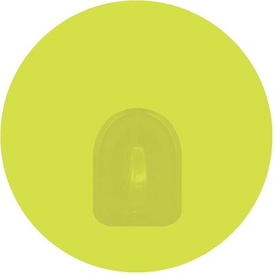 MSV, Handtuchhalter + Handtuchhaken, Patère Transparent Sur Fond Rond 8cm Vert MSV, Handtuchhalter + Handtuchhaken, Patère Transparent Sur Fond Rond 8cm Vert