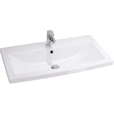 Cersanit, Waschbecken, Como 80 cm washbasin (K32-004-ECO) (450 mm, 800 mm) Cersanit, Waschbecken, Como 80 cm washbasin (K32-004-ECO) (450 mm, 800 mm)