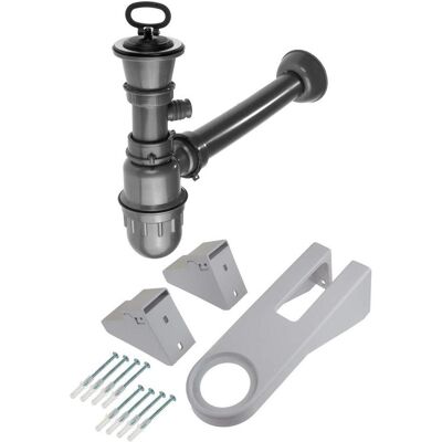 Deante, Siphon, Siphon für Haushaltsspüle aus Stahl ZYK 010B Deante, Siphon, Siphon für Haushaltsspüle aus Stahl ZYK 010B