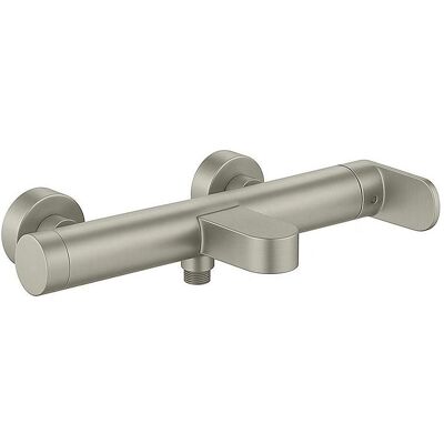 Domoletti, Duscharmatur + Badewannenarmatur, Bath mixer Rio, matt nickel finish Domoletti, Duscharmatur + Badewannenarmatur, Bath mixer Rio, matt nickel finish
