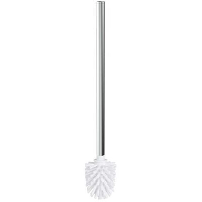 Emco, Toilettenbürste, Bürste ROUND Bürstenkopf weiss mit Bürstenstiel chrom Emco, Toilettenbürste, Bürste ROUND Bürstenkopf weiss mit Bürstenstiel chrom