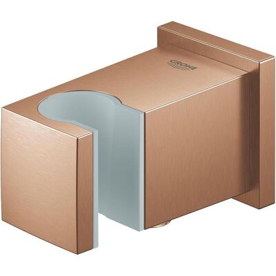 Grohe Duscharmatur + Badewannenarmatur, Wandanschlussbogen Euphoria Cube 1/2Zoll m WBH warm sunset gebürstet Grohe Duscharmatur + Badewannenarmatur, Wandanschlussbogen Euphoria Cube 1/2Zoll m WBH warm sunset gebürstet