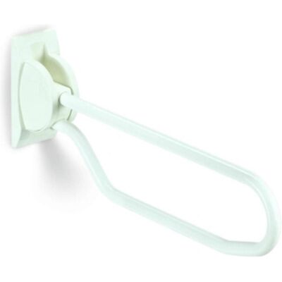 Handicare, Haltegriff + Badewanneneinstiegshilfe, Hochklappbare Bügelstütze weiß 60cm(OXYON WOLFF) Handicare, Haltegriff + Badewanneneinstiegshilfe, Hochklappbare Bügelstütze weiß 60cm(OXYON WOLFF)