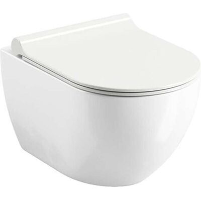 Ravak Uni Chrome Wand-WC - Randlos, Unsichtbare Befestigungen Ravak Uni Chrome Wand-WC - Randlos, Unsichtbare Befestigungen