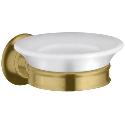 Hansgrohe AXOR Montreux Seifenschale - Wandmontage, Gebürstetes Gold Hansgrohe AXOR Montreux Seifenschale - Wandmontage, Gebürstetes Gold