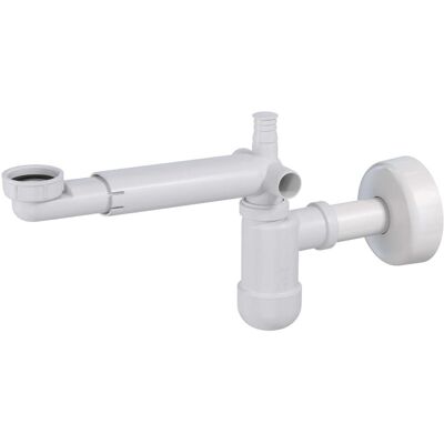 Deante, Siphon, Syfon butelkowy Space Sever 5/4" DN32 oszczędzający miejsce z przedłużką biały (NHC 633K) (Flaschensiphon, 5/4") Deante, Siphon, Syfon butelkowy Space Sever 5/4" DN32 oszczędzający miejsce z przedłużką biały (NHC 633K) (Flaschensiphon, 5/4")