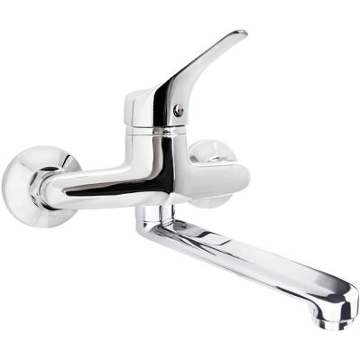 Deante Joko Wandbatterie - Chrom - Waschbeckenmischer Deante Joko Wandbatterie - Chrom - Waschbeckenmischer