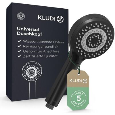Kludi, Duschbrause, X1 Duschkopf (3 Strahlarten, 15 l/min) Kludi, Duschbrause, X1 Duschkopf (3 Strahlarten, 15 l/min)