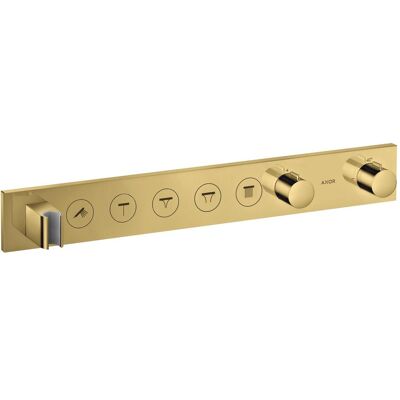 Hansgrohe Axor Thermostatmodul - Polished Gold - 5 Verbraucher - ShowerSolutions Hansgrohe Axor Thermostatmodul - Polished Gold - 5 Verbraucher - ShowerSolutions