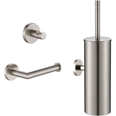 Plieger, Toilettenbürste, Vigo Toilet Set Accessoires - WC -Pinsel - WC Rollhalter - Handtuchhaken - 10 -jährige Garan Plieger, Toilettenbürste, Vigo Toilet Set Accessoires - WC -Pinsel - WC Rollhalter - Handtuchhaken - 10 -jährige Garan