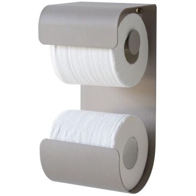 Sealskin, Toilettenpapierhalter, Brix Toilet roll holder double Greige Sealskin, Toilettenpapierhalter, Brix Toilet roll holder double Greige