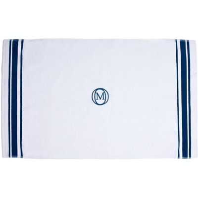 Monogram, Badteppich, Linea Badezimmermatte 60x100cm marineblau (100 x 60 cm) Monogram, Badteppich, Linea Badezimmermatte 60x100cm marineblau (100 x 60 cm)