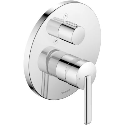 Duravit Duscharmatur + Badewannenarmatur, Balcoon Mitigeur monocommandé pour bain, montage encastré, 170x200mm, BA5210012010, BA5210012010 Duravit Duscharmatur + Badewannenarmatur, Balcoon Mitigeur monocommandé pour bain, montage encastré, 170x200mm, BA5210012010, BA5210012010
