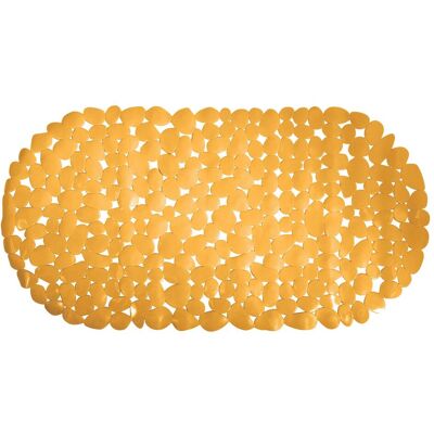 MSV Badewanneneinlage Grace - Kieselstein-Design 35x68cm Safran MSV Badewanneneinlage Grace - Kieselstein-Design 35x68cm Safran