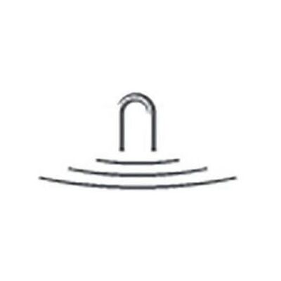 Villeroy & Boch Planeo Ablaufrand - Modernes Weiß Stoßfest Villeroy & Boch Planeo Ablaufrand - Modernes Weiß Stoßfest