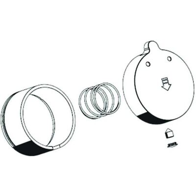 Schell, Duscharmatur + Badewannenarmatur, 296800699 Betätigungsknopf VITUS SC-M Schell, Duscharmatur + Badewannenarmatur, 296800699 Betätigungsknopf VITUS SC-M