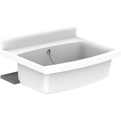Eisenberg, Waschbecken, Kunststoff-Ausgussbecken MAXI mit Eisenberg, Waschbecken, Kunststoff-Ausgussbecken MAXI mit