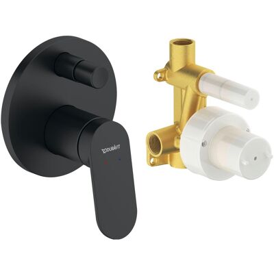 Duravit Duscharmatur + Badewannenarmatur, Wave Mitigeur monocommandé encastré Set, 2 consommateurs, WA4210008046, WA4210008046 Duravit Duscharmatur + Badewannenarmatur, Wave Mitigeur monocommandé encastré Set, 2 consommateurs, WA4210008046, WA4210008046