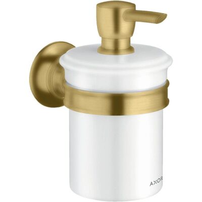 Hansgrohe AXOR Montreux Seifenspender - Gebürstet Gold - Wandmontage Hansgrohe AXOR Montreux Seifenspender - Gebürstet Gold - Wandmontage