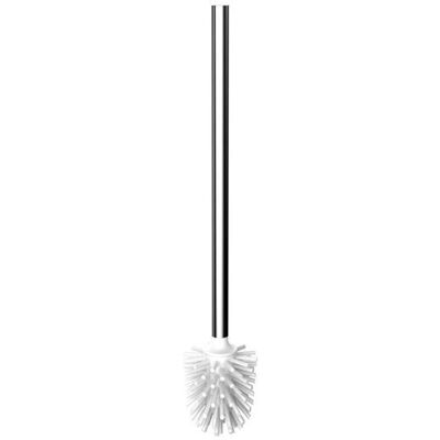 Emco, Toilettenbürste, Bürste FLOW Bürstenkopf weiss, mit Stiel chrom Emco, Toilettenbürste, Bürste FLOW Bürstenkopf weiss, mit Stiel chrom