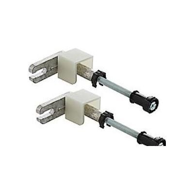 Geberit Rohrverbindungstechnik, Peh Toilettensitz 90-110mm - gerade/kurz für Wandtoilette schwarz Geberit Rohrverbindungstechnik, Peh Toilettensitz 90-110mm - gerade/kurz für Wandtoilette schwarz