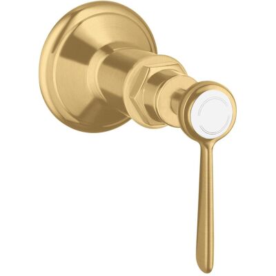 Hansgrohe Axor Montreux Ventil - Gebürstetes Gold - Bad Einbauen Hansgrohe Axor Montreux Ventil - Gebürstetes Gold - Bad Einbauen