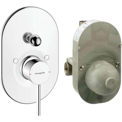 Hansgrohe Duscharmatur + Badewannenarmatur, Rubinetto Incorporato Zesis S Hansgrohe Duscharmatur + Badewannenarmatur, Rubinetto Incorporato Zesis S