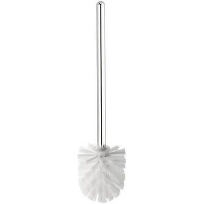 Keuco Cleo Toilettenbürste mit Griff - Nickel gebürstet / Weiß - 03864054000 Keuco Cleo Toilettenbürste mit Griff - Nickel gebürstet / Weiß - 03864054000