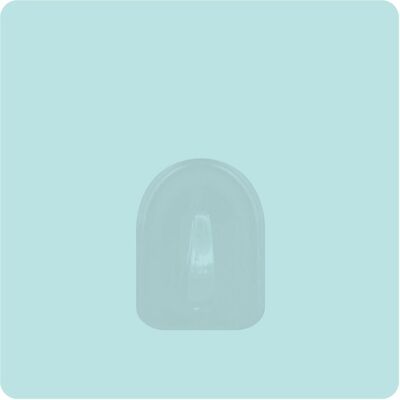 MSV, Handtuchhalter + Handtuchhaken, Patère Transparent Sur Fond Carre 8cm Vert Pastel MSV, Handtuchhalter + Handtuchhaken, Patère Transparent Sur Fond Carre 8cm Vert Pastel