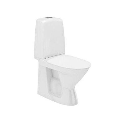 Geberit Toilette + Bidet, IFØ Ifö Spira gulvstående toilet med lukket S-lås - helt uden skyllekant - 4/2 liter skyllevolume Geberit Toilette + Bidet, IFØ Ifö Spira gulvstående toilet med lukket S-lås - helt uden skyllekant - 4/2 liter skyllevolume