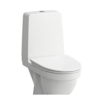 Laufen, Toilette + Bidet, Kompas skruemonteret toilet med skjult S-lås og åben skyllekant Laufen, Toilette + Bidet, Kompas skruemonteret toilet med skjult S-lås og åben skyllekant