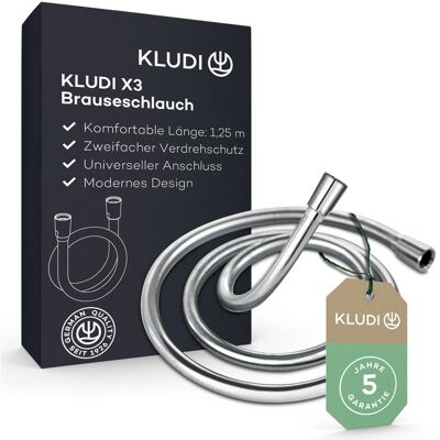 Kludi, Duschschlauch, X3 Duschschlauch (125 cm) Kludi, Duschschlauch, X3 Duschschlauch (125 cm)