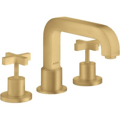 Hansgrohe Axor Citterio Wannenarmatur - Kreuzgriff - Brushed Gold - 3 Löcher Hansgrohe Axor Citterio Wannenarmatur - Kreuzgriff - Brushed Gold - 3 Löcher
