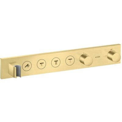 Axor Duscharmatur + Badewannenarmatur, ShowerSolutions Thermostatmodul Select 600/90, Unterputz, 4 Verbraucher, Fertigset Axor Duscharmatur + Badewannenarmatur, ShowerSolutions Thermostatmodul Select 600/90, Unterputz, 4 Verbraucher, Fertigset