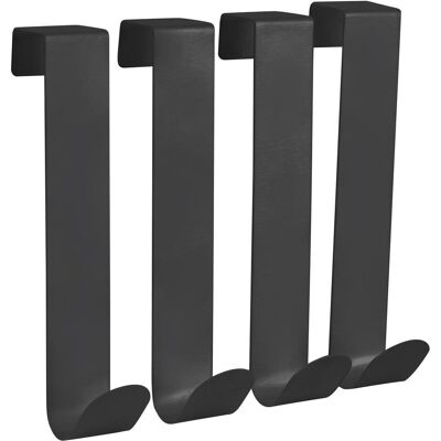 Steinbach, Handtuchhalter + Handtuchhaken, Set von 4 Haken Mattschwarz Kessy Steinbach, Handtuchhalter + Handtuchhaken, Set von 4 Haken Mattschwarz Kessy