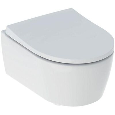 Keramag Geberit iCon Wand-WC Set - Rimfree, Kompakt, Geschlossene Form Keramag Geberit iCon Wand-WC Set - Rimfree, Kompakt, Geschlossene Form