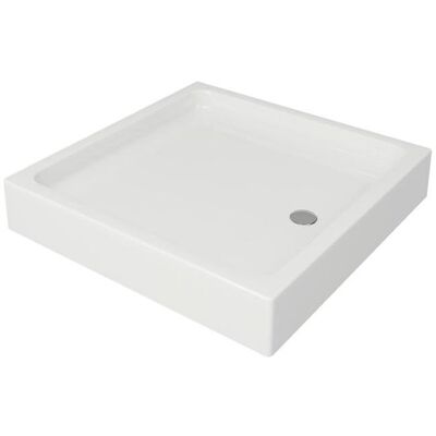 Cersanit, Badewanne, Quadratische Tako-Duschwanne 90 cm x 90 cm (S204-012) (90 cm) Cersanit, Badewanne, Quadratische Tako-Duschwanne 90 cm x 90 cm (S204-012) (90 cm)