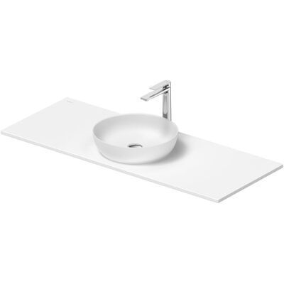 Duravit WC Deckel, Sivida Waschtisch Set, rund, 400x400mm, inkl. Konsole 1280x500mm Duravit WC Deckel, Sivida Waschtisch Set, rund, 400x400mm, inkl. Konsole 1280x500mm