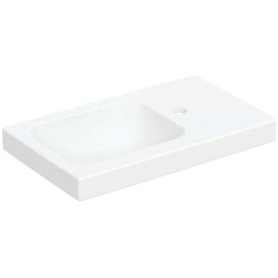 Keramag GmbH Geberit iCon Light Waschbecken - Rechteck, Hahnlöch rechts, Ablage - Waschbecken Keramag GmbH Geberit iCon Light Waschbecken - Rechteck, Hahnlöch rechts, Ablage - Waschbecken