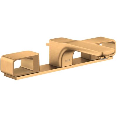 Hansgrohe Axor Urquiola 3-Loch Waschtischarmatur - Brushed Gold - Hahn Hansgrohe Axor Urquiola 3-Loch Waschtischarmatur - Brushed Gold - Hahn