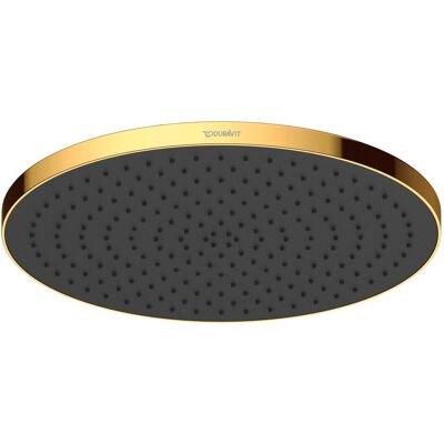 Duravit Duschbrause, Kopfbrause 1 jet, 230, MinusFlow gold poliert gold poliert (1 Strahlart, 9 l/min) Duravit Duschbrause, Kopfbrause 1 jet, 230, MinusFlow gold poliert gold poliert (1 Strahlart, 9 l/min)