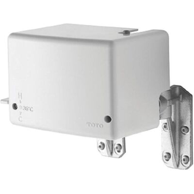 TOTO, Duscharmatur + Badewannenarmatur, Steuereinheit Thermostatmischer 3 l/m m Netzteil weiss TOTO, Duscharmatur + Badewannenarmatur, Steuereinheit Thermostatmischer 3 l/m m Netzteil weiss