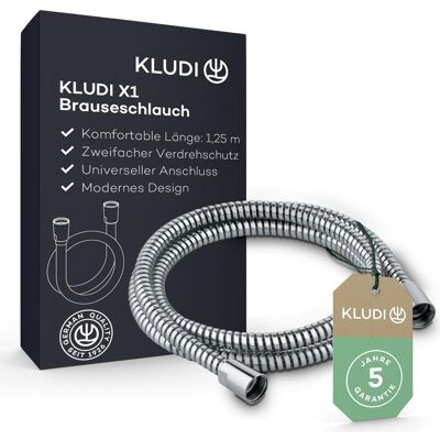 Kludi, Duschschlauch, X1 Duschschlauch (125 cm) Kludi, Duschschlauch, X1 Duschschlauch (125 cm)