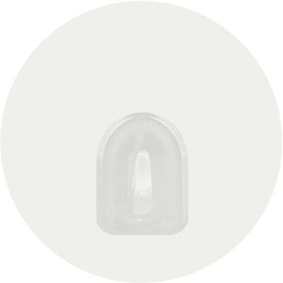 MSV, Handtuchhalter + Handtuchhaken, Patère Transparent Sur Fond Rond 8cm Transparent MSV, Handtuchhalter + Handtuchhaken, Patère Transparent Sur Fond Rond 8cm Transparent